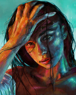 Картина по номерам на холсте и подрамнике 40х50 см