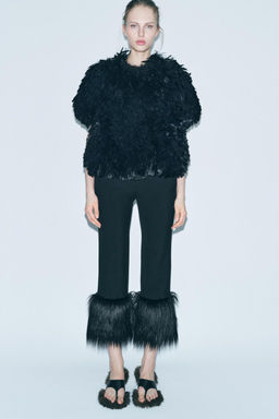 LIMITED EDITION FAUX FUR TOP