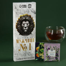 Чай в пакетиках Настоящему мужчине, 21.6 г (12 шт. х 1,8 г).