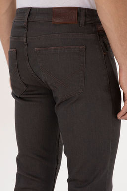 Erkek Kahverengi Slim Fit Jean Pantolon - U.s. polo assn фото 18