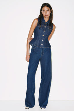 Wide Ultra High Jeans - H&m фото 5