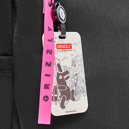 RG-666-2 Рюкзак школьный с картхолдером на держателе - Grizzly фото 32