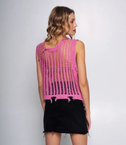 Топ #КТ8903 (2), розовый