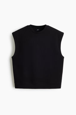 Camiseta sin mangas efecto neopreno Relaxed Fit