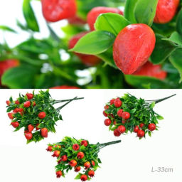 Цветок искусственный Ягоды / 60-2 /уп 300/900/