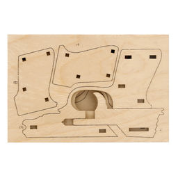 REZARK PTT-01 Серия Оружие Пазл 3D 20 элемент. Резинкострел Колибри