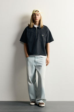 CAMISA DENIM BOXY FIT RAYA DIPLOM?TICA / Azul