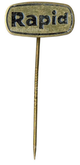 Значок рекламный Rapid