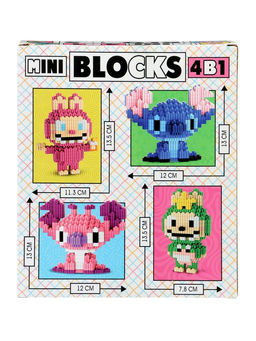 Конструктор «Mini Blocks. Весёлые друзья», 2272 деталей