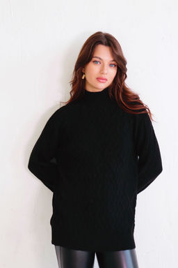 Martichelli Свитер-реглан чёрный  фото 11