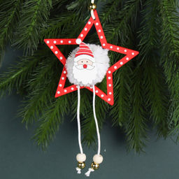 Новогоднее украшение 10,5*17 см / HP-96113 /уп 24/480/ микс (Дед Мороз ) - Галеонтрейд фото 2