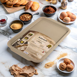 Форма для выпечки с антипригарным покрытием NOVEL противень 43x29x1.5см арт. ABN502