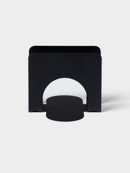 Салфетница складная Доляна Фавела, 10?12 см, чёрная