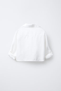 KNOTTED FLOWING SHIRT - Zara фото 3