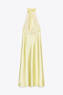 HALTER MIDI DRESS - Zara фото 40