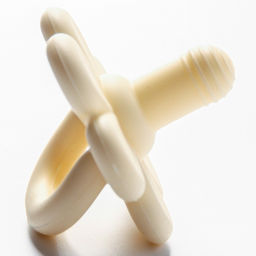 Пустышка цельносиликоновая, от 0 мес., классическая, цвет белый - Крошка я фото 3