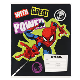 Цена за 20 шт. Тетрадь в линейку 18 листов, 5 видов МИКС, обложка мелованный картон,