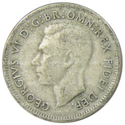 1 шиллинг 1950 года Австралия