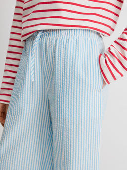 ACOOLA / Брюки детские для девочек Jelis_pn голубая полоска фото 6