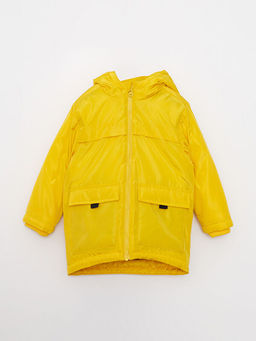 Kap??onlu Uzun Kollu Basic Erkek Bebek Mont