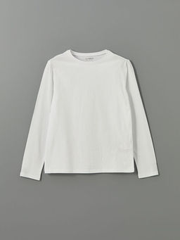 Bisiklet Yaka K?z ?ocuk Ti??rt