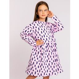 Платье футер 2х нитка петля 1421300102 - Youlala фото 3