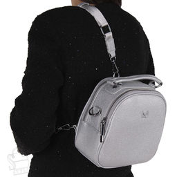 Рюкзак женский 8166CD silver Alex&Mia в Новосибирске
