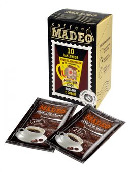 Кофе натуральный Кофе по-индийски порционный 100 г (набор 10 шт) - Madeo фото 2