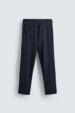 TEXTURED SUIT TROUSERS - Zara фото 6