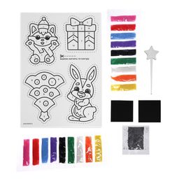 Фреска-магнит Зайка и зверята - Школа талантов фото 3