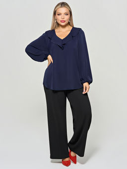 Блузка 0059-26 черничный