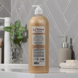 Гель для душа LaVelvet соблазнительный аромат ванили и молока, 1000 мл - Beauty fox фото 2