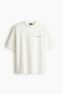 Camiseta con estampado Oversized Fit - H&m фото 2