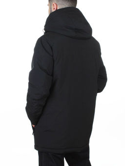 6963 BLACK Куртка мужская зимняя (200 гр. био-пух)