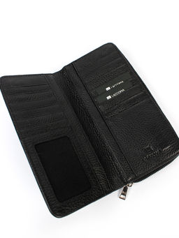 LACCOMA клатч 162-49-черный натуральная кожа