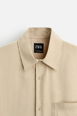 FLOWING REGULAR FIT SHIRT - Zara фото 24