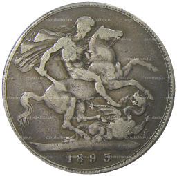 1 крона 1893 года Великобритания