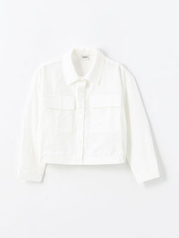 Uzun Kollu K?z ?ocuk G?mlek Ceket