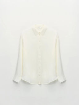 Базовая атласная блузка / Zarina