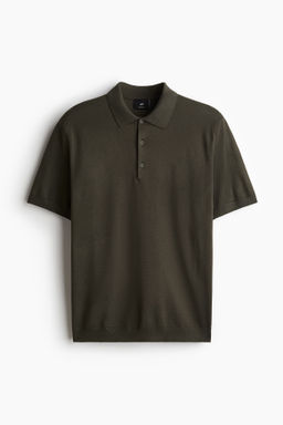 Polo en punto fino Regular Fit