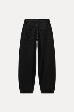 TRF BALLOON MID-RISE JEANS - Zara фото 16