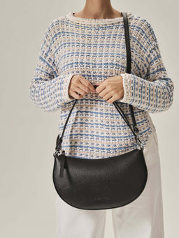 Сумка женская сэддл Azaro 31042 черный