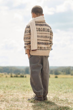 LIMITED EDITION PATTERNED KNIT JUMPER - Zara фото 3