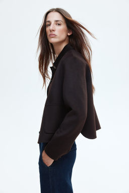 Chaqueta artesanal en mezcla de lana - H&m фото 6