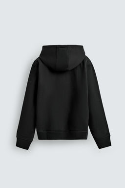 SUDADERA CREMALLERA CAPUCHA HEAVYWEIGHT ORIGINS / Negro - Zara фото 7