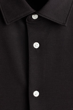 Camisa en tejido el?stico multidirecci?n Slim Fit - H&m фото 6
