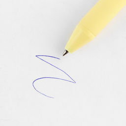 Цена за 10 шт. Ручка прикол шариковая синяя паста автоматическая 0.7 мм МИКС надписей Волшебная