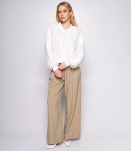 Бомбер #КТ6631 (4), белый - Dommod фото 4