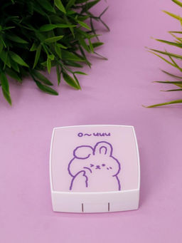 Контейнер для линз Cute bunny, pink