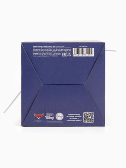 Цена за 4 шт. Коробка складная С Новым годом! 12 ? 12 ? 12 см